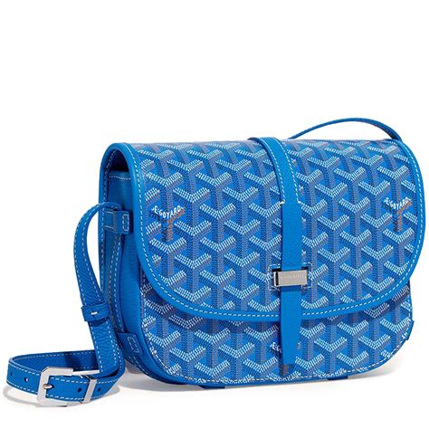 goyard dark blue bag|goyard bag pm price.